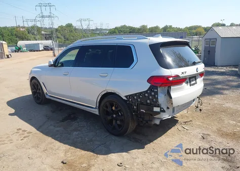 2019 BMW X7 xDrive40I z USA, uszkodzony, nr VIN 5UXCW2C56KL089166